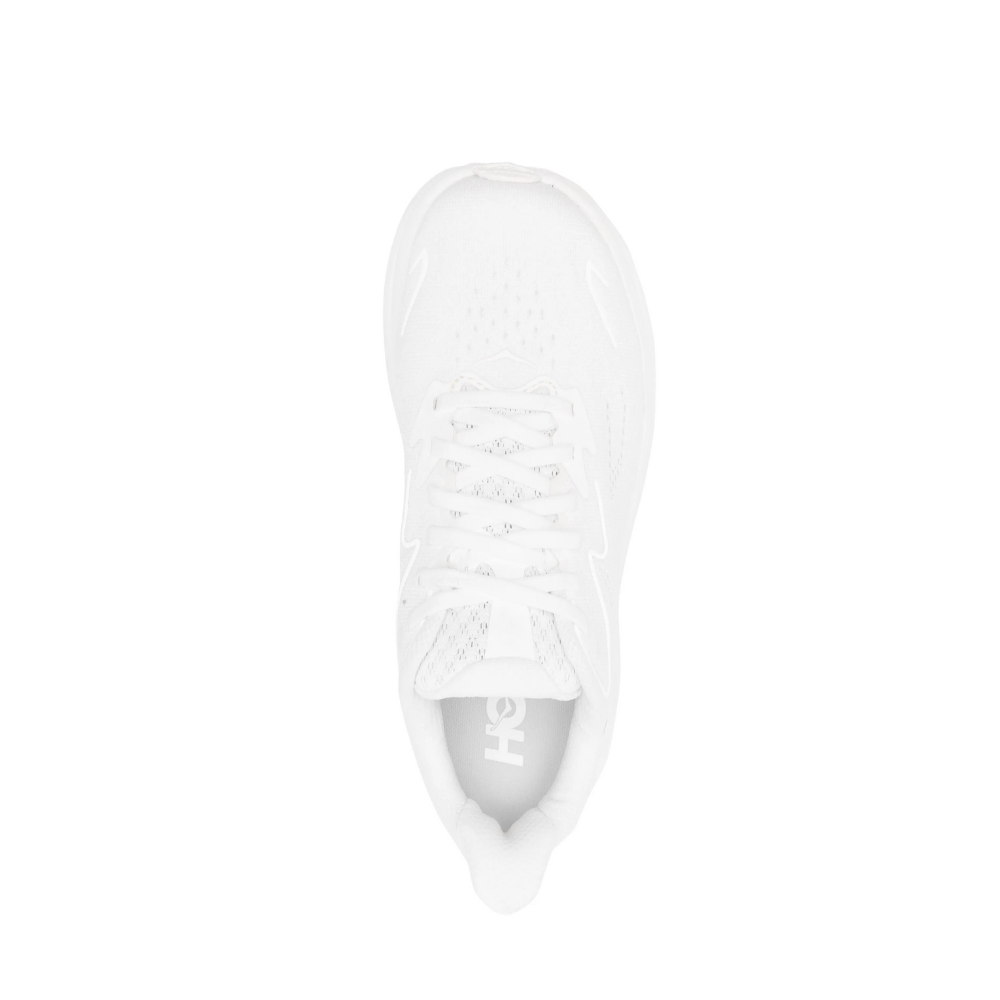 HOKA Men Clifton 10 Wide - White / White